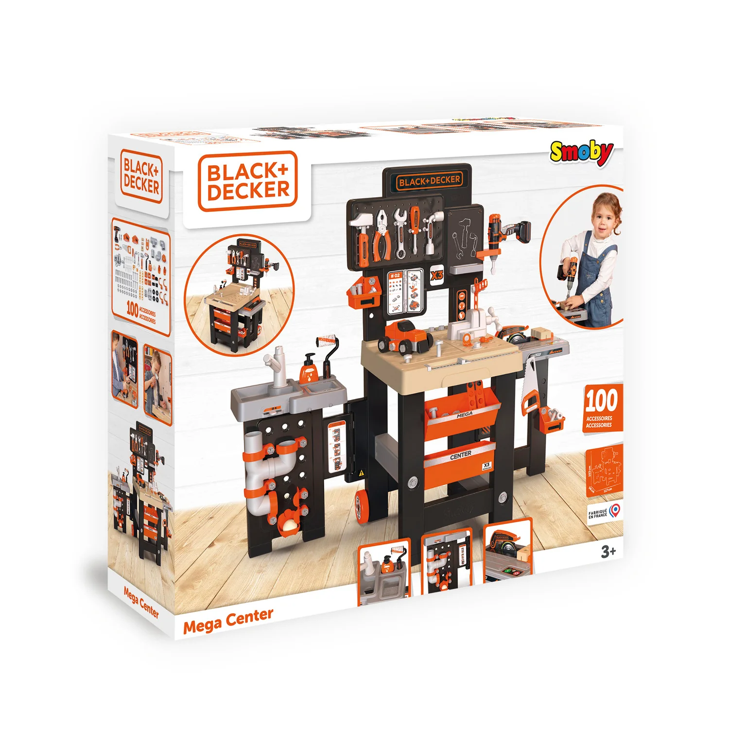 Smoby Black and Decker Mega Centre - Image 10