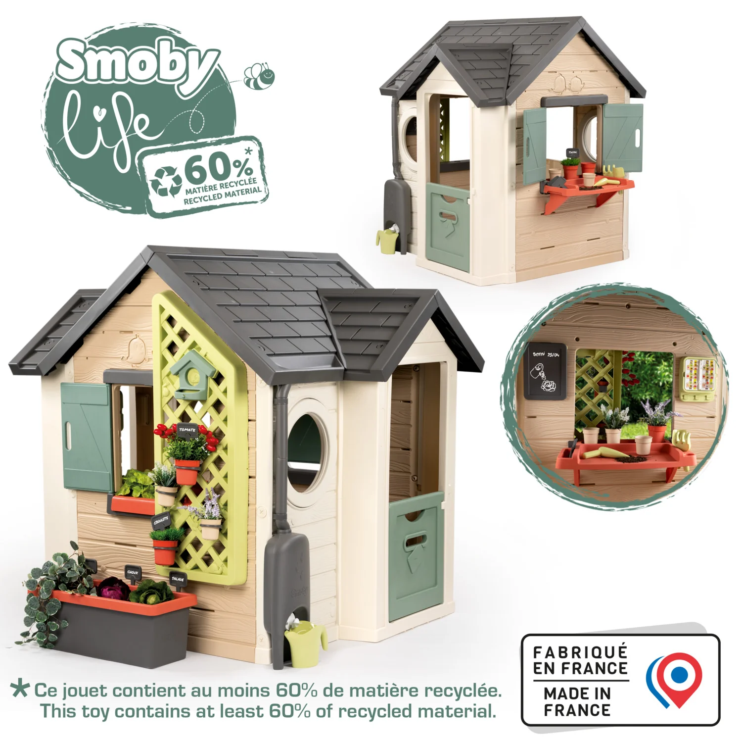 Smoby Life Garden House - Image 2