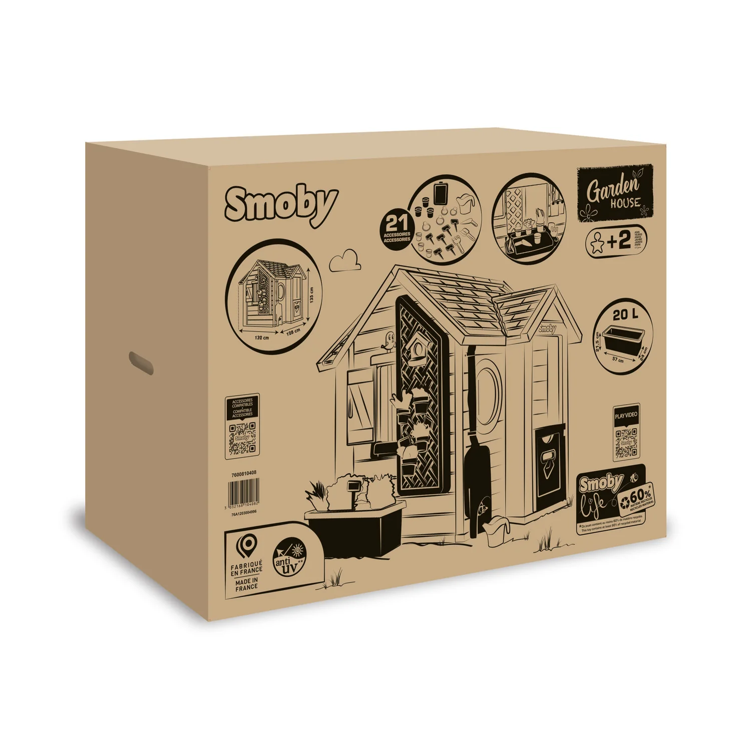 Smoby Life Garden House - Image 8