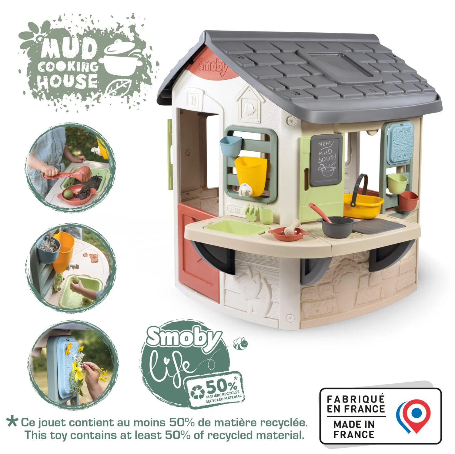 Smoby Life Mud Cooking House - Image 2