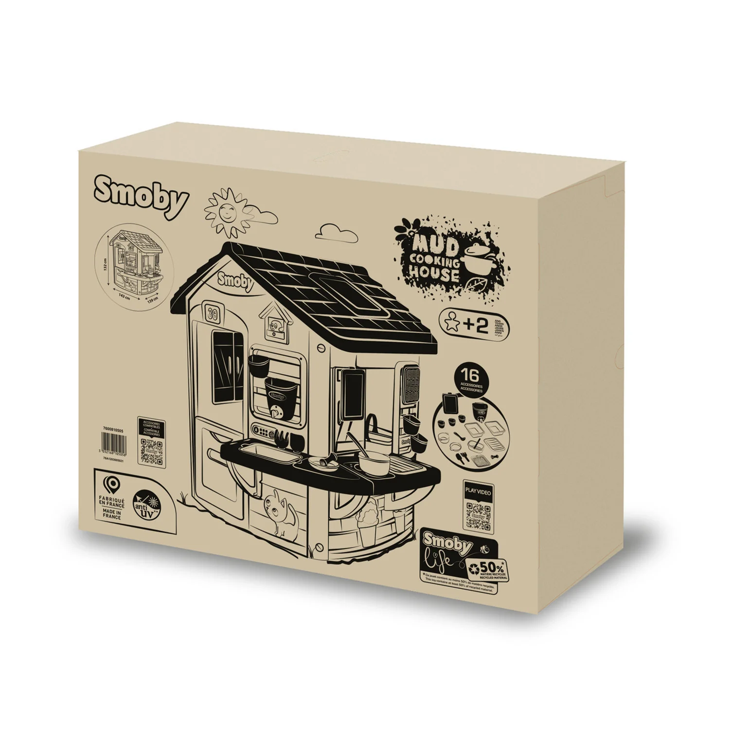 Smoby Life Mud Cooking House - Image 7