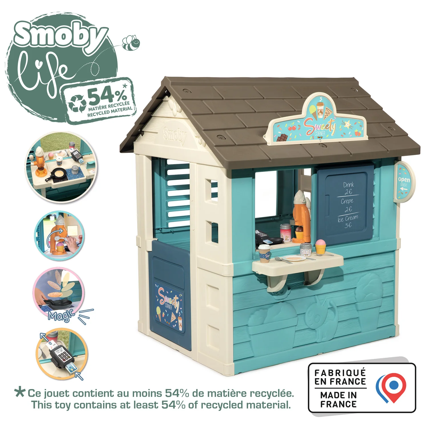 Smoby Life Sweety Corner Playhouse - Image 2