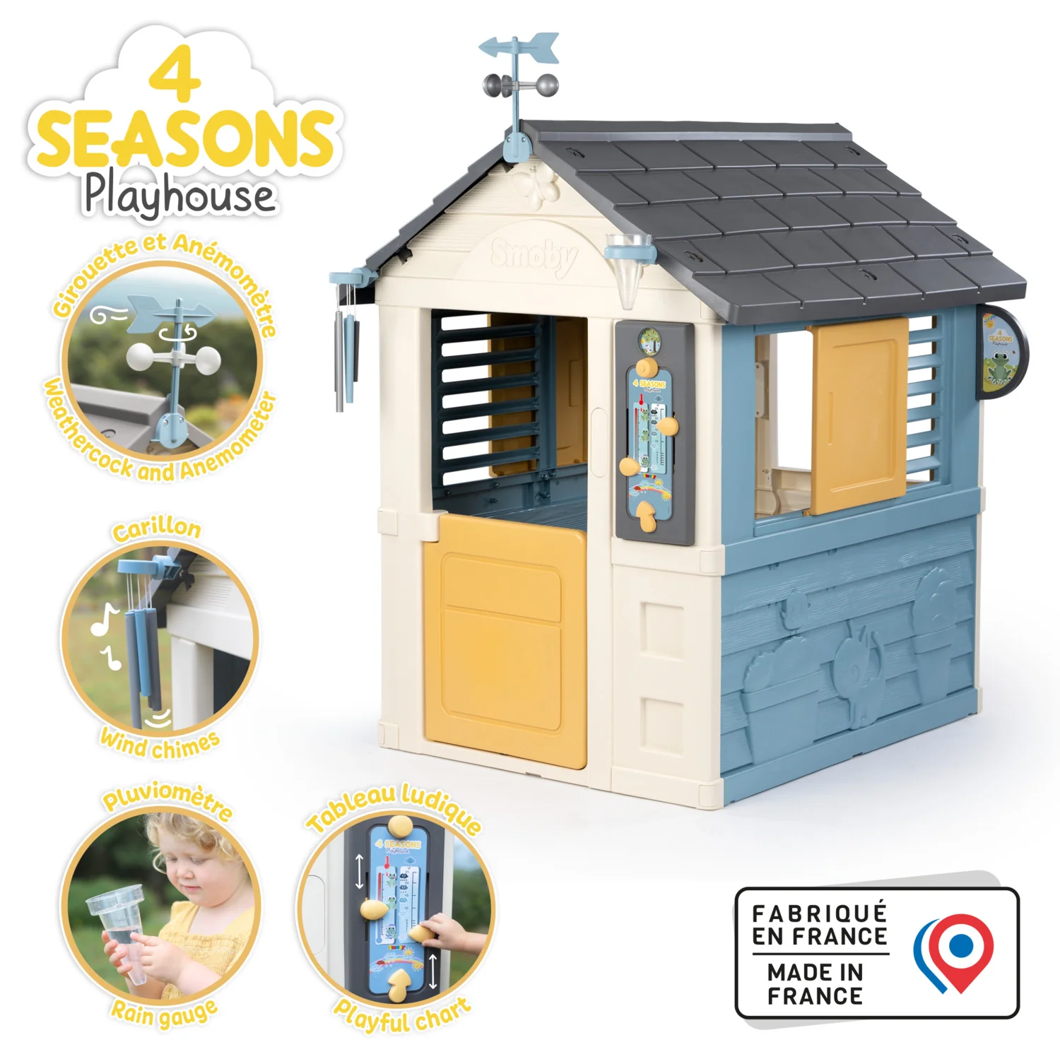 Smoby 4 Seasons Playhouse - Image 2
