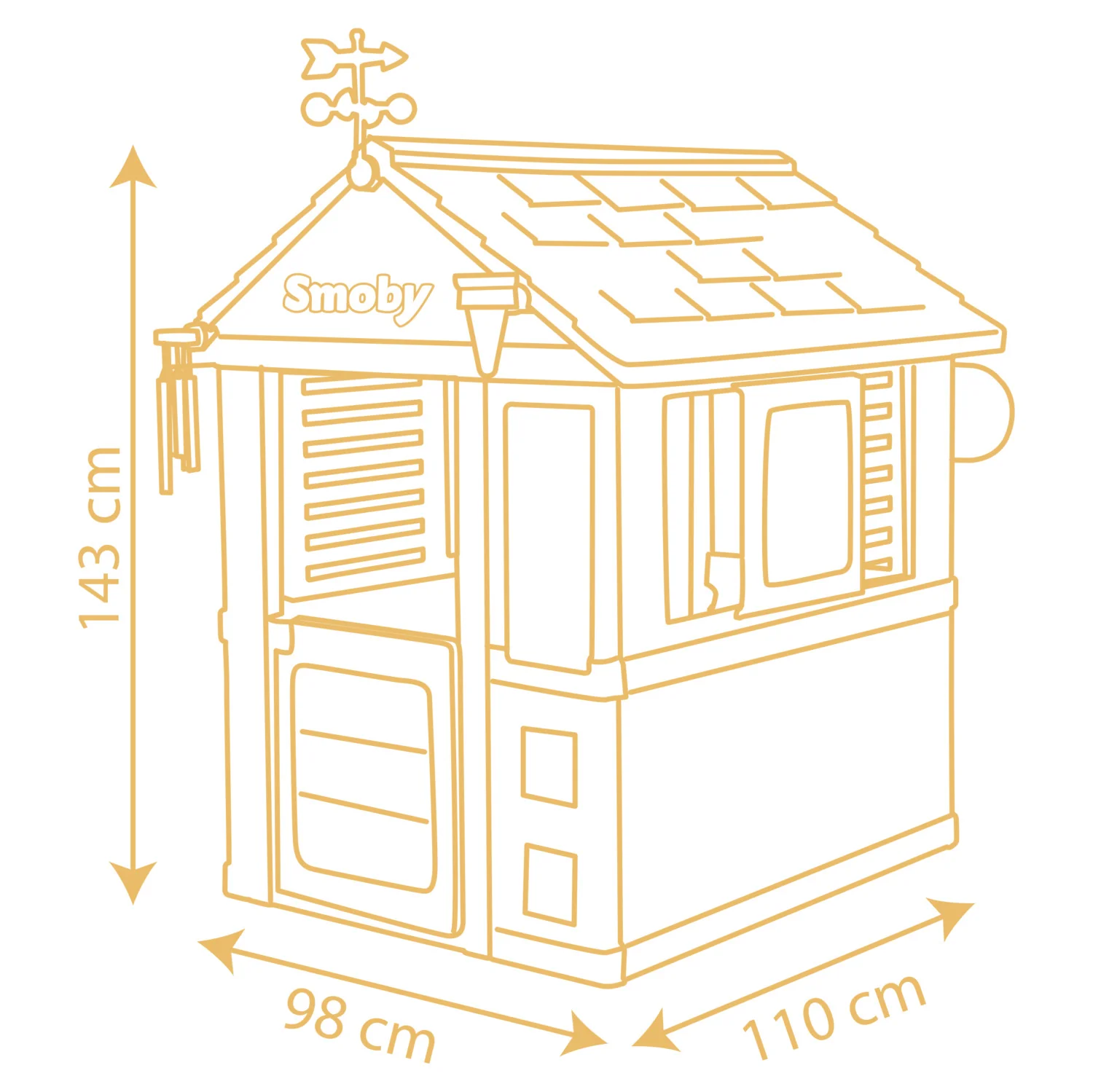 Smoby 4 Seasons Playhouse - Image 6