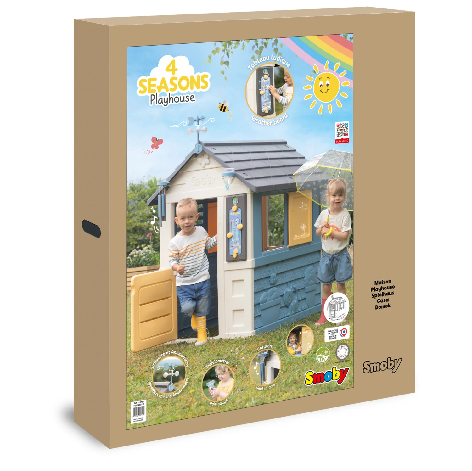 Smoby 4 Seasons Playhouse - Image 7