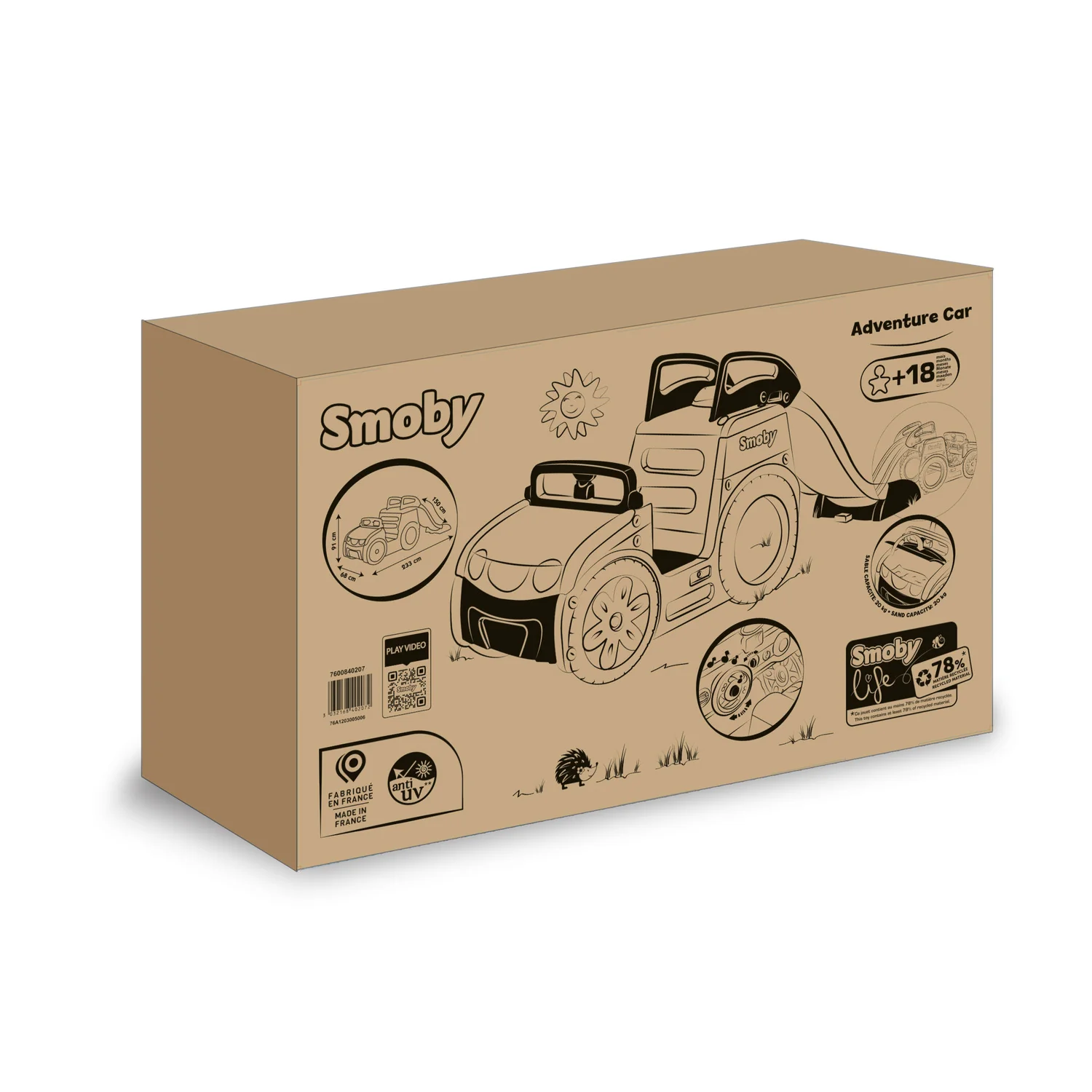 Smoby Life Adventure Car - Image 9