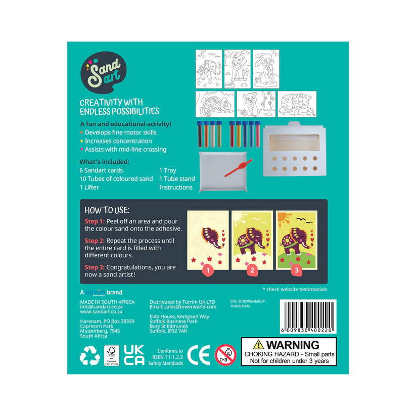 Sand Art Cute Animals 6-pack - Image 4