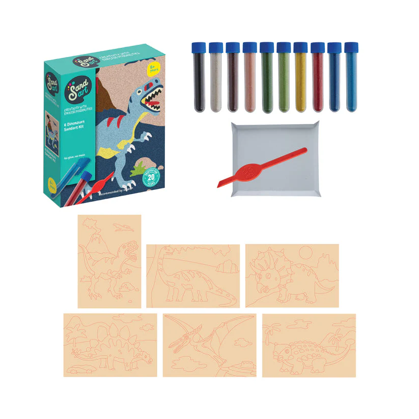 Sand Art Dinosaur 6-pack - Image 2
