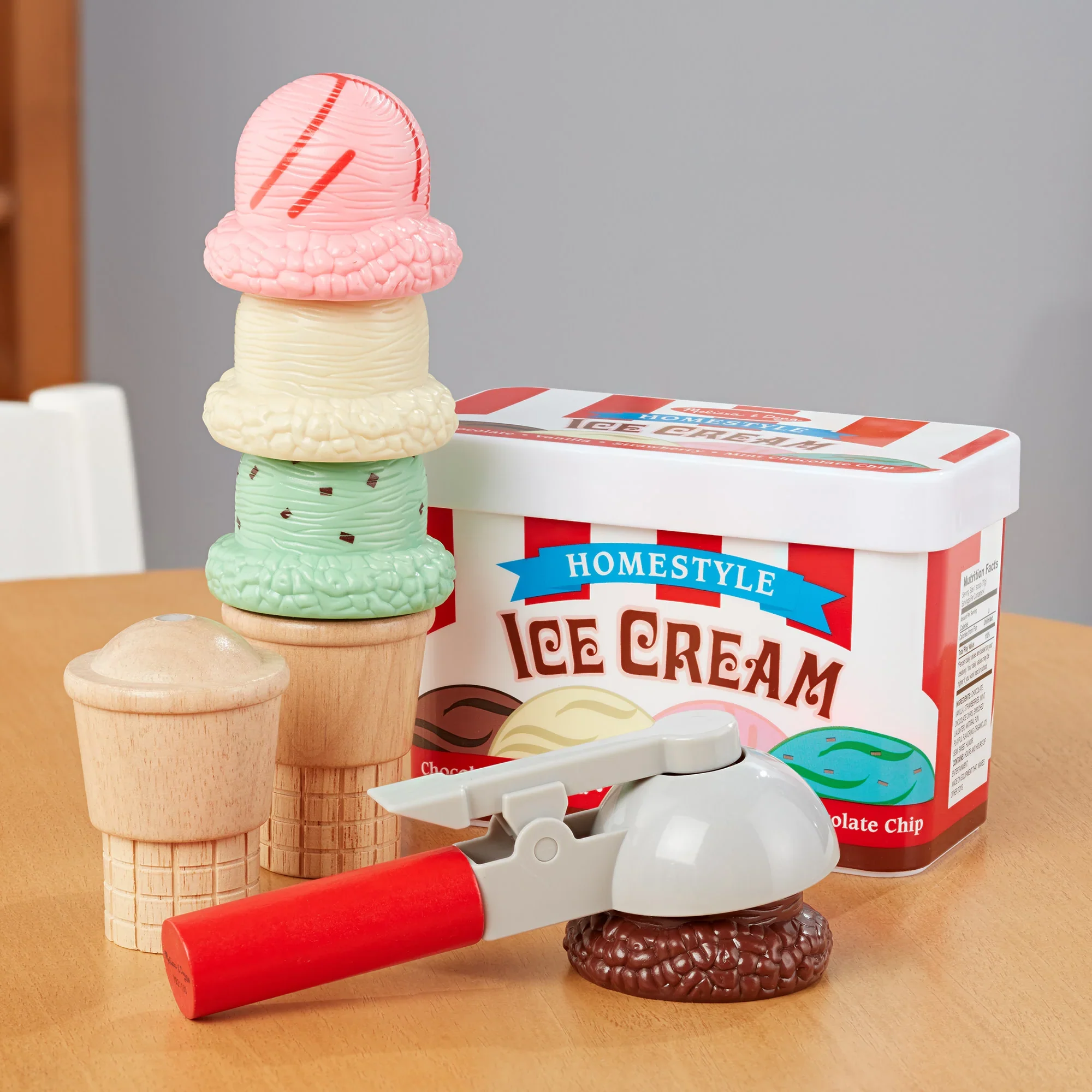 Scoop & Stack Ice Cream Cone Playset - Image 4
