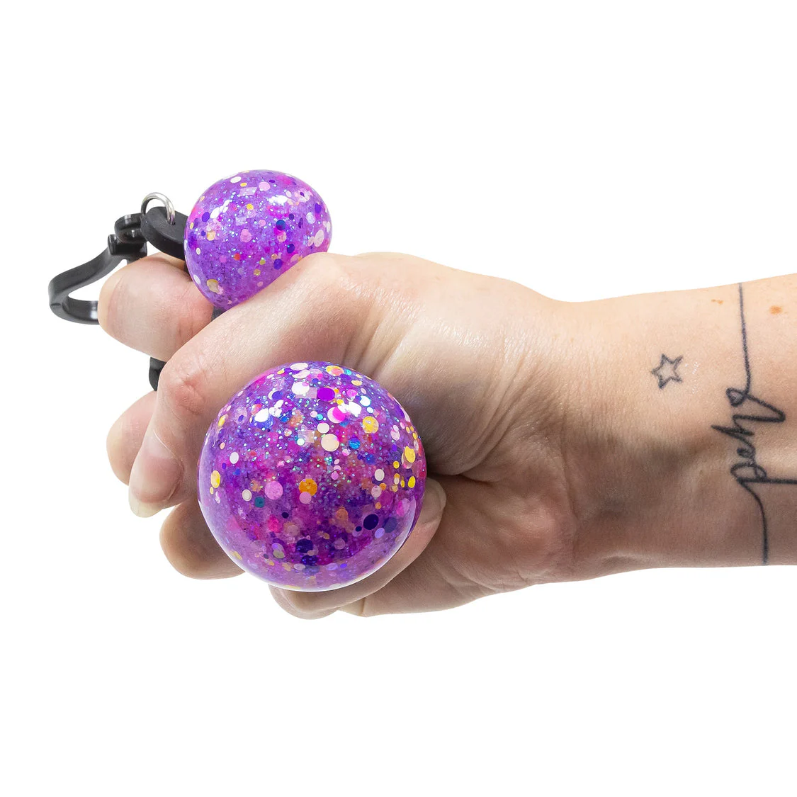 Scrunchems Fusion Squish Ball Keychain Fidget Toy - Image 3