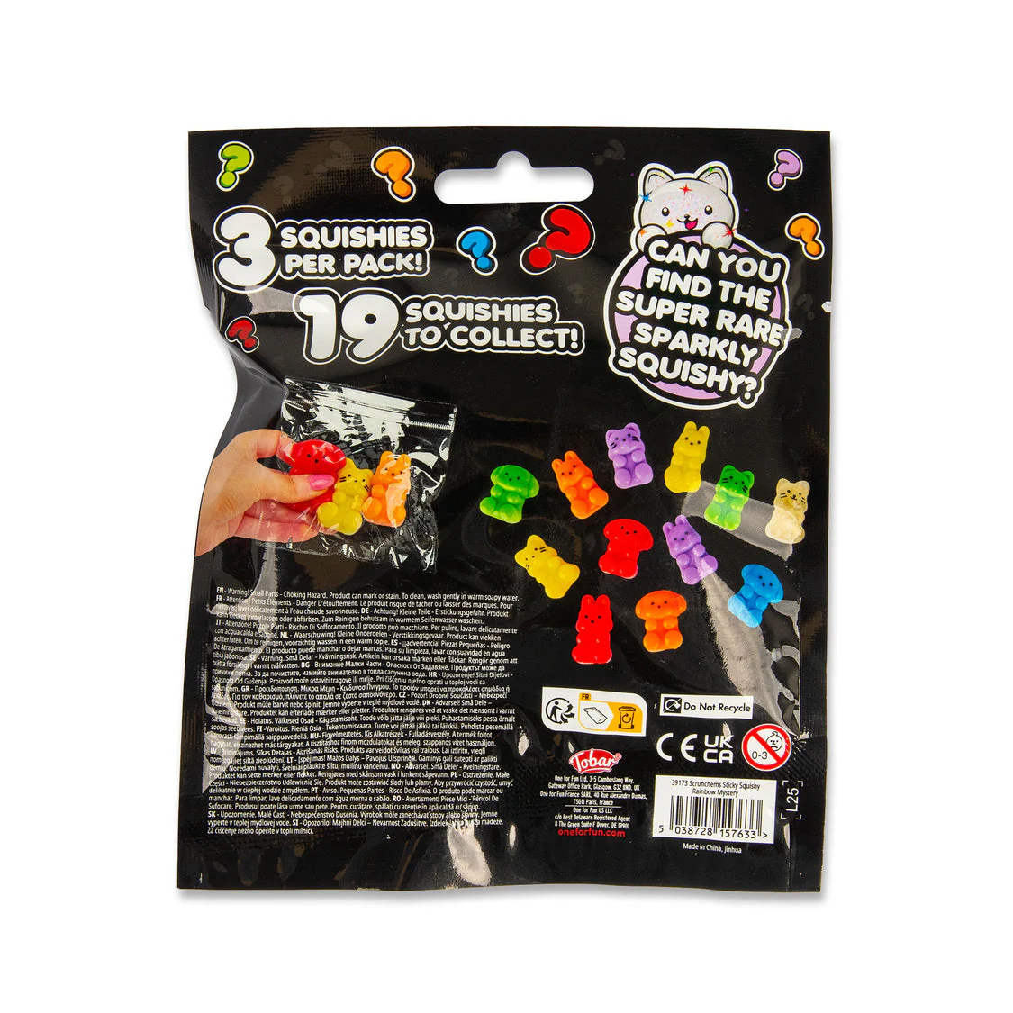 Scrunchems Sticky Rainbow Mystery Squishies Fidget Toy - Image 5