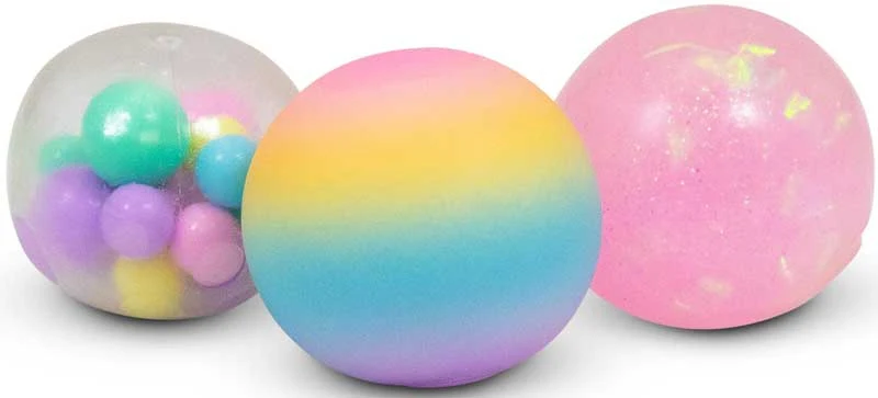 Scrunchems Unicorn Diddy Squish Balls 3PK - Image 2