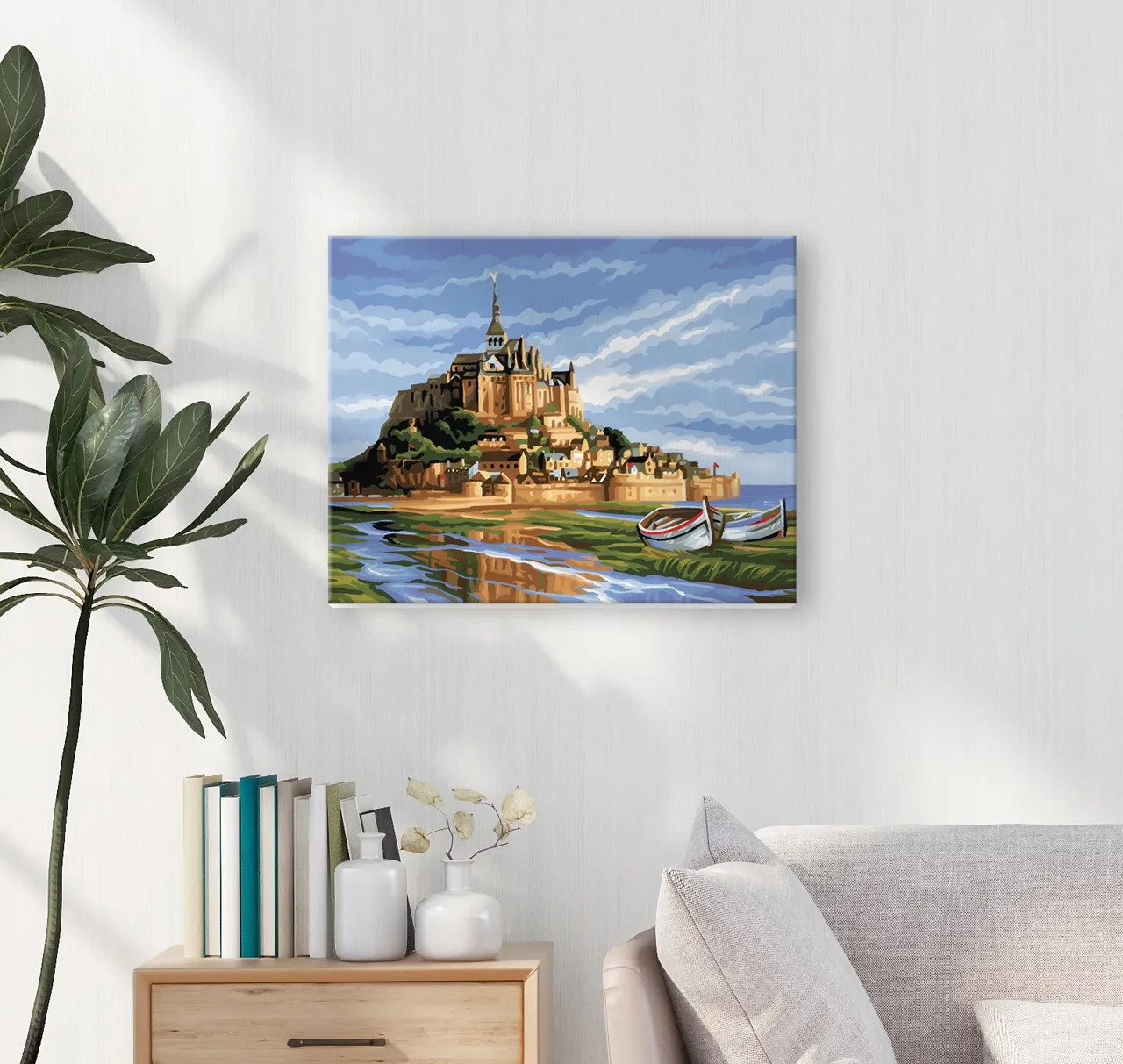 Senior Painting By Numbers Mont St Michel - Image 5