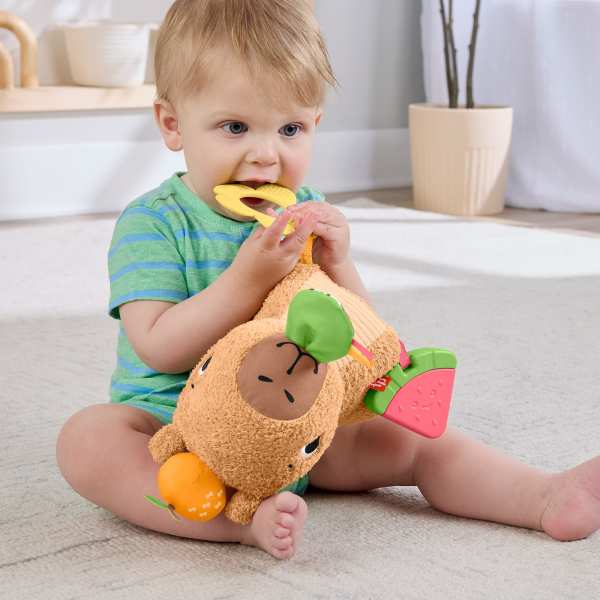 Fisher Price Sensimals Snuggly Snacky Capy - Image 3