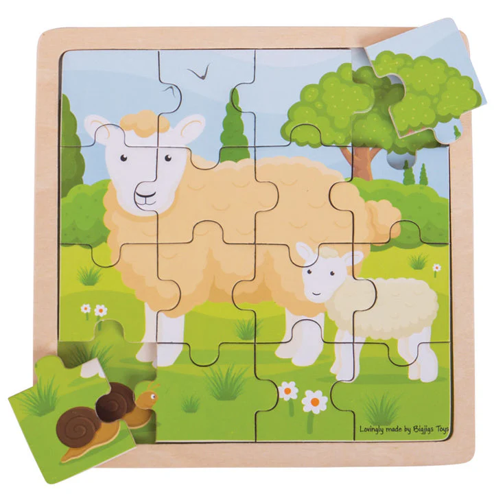 Sheep & Lamb Puzzle - Image 2