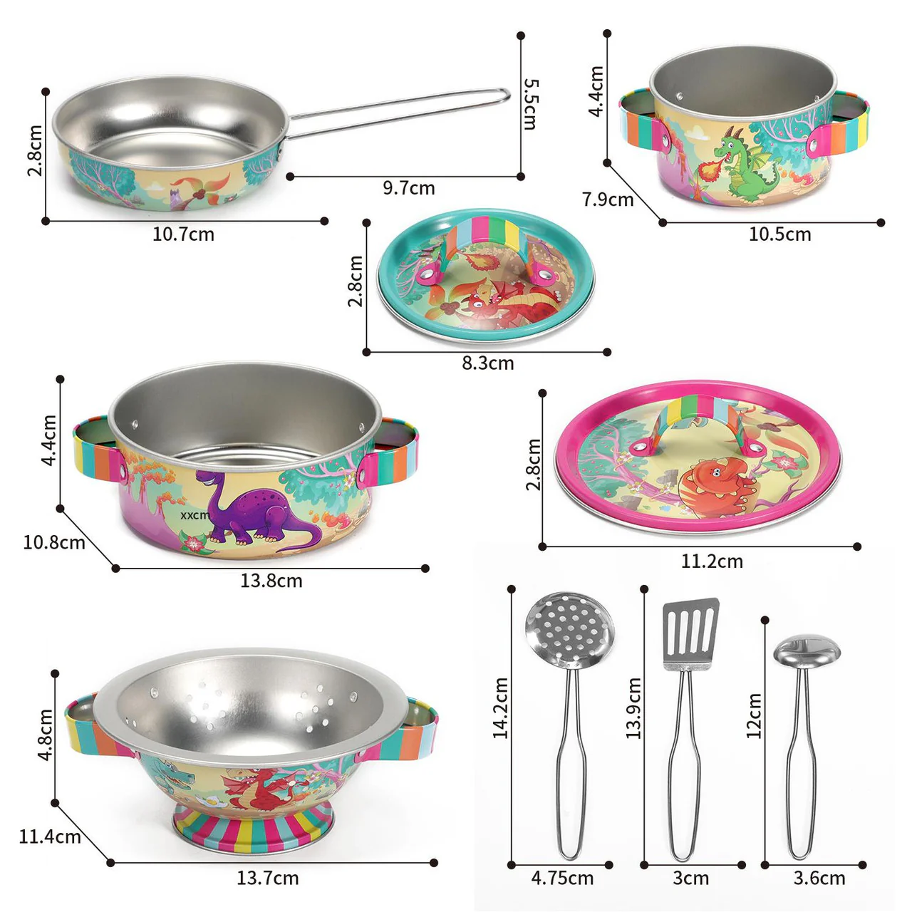 Soka Kitchenware Set - Dinosaur - Image 3