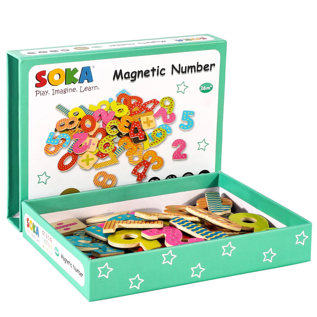 Soka Magnetic Number 60 Pcs - Image 2