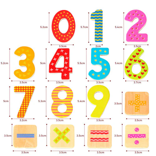 Soka Magnetic Number 60 Pcs - Image 4