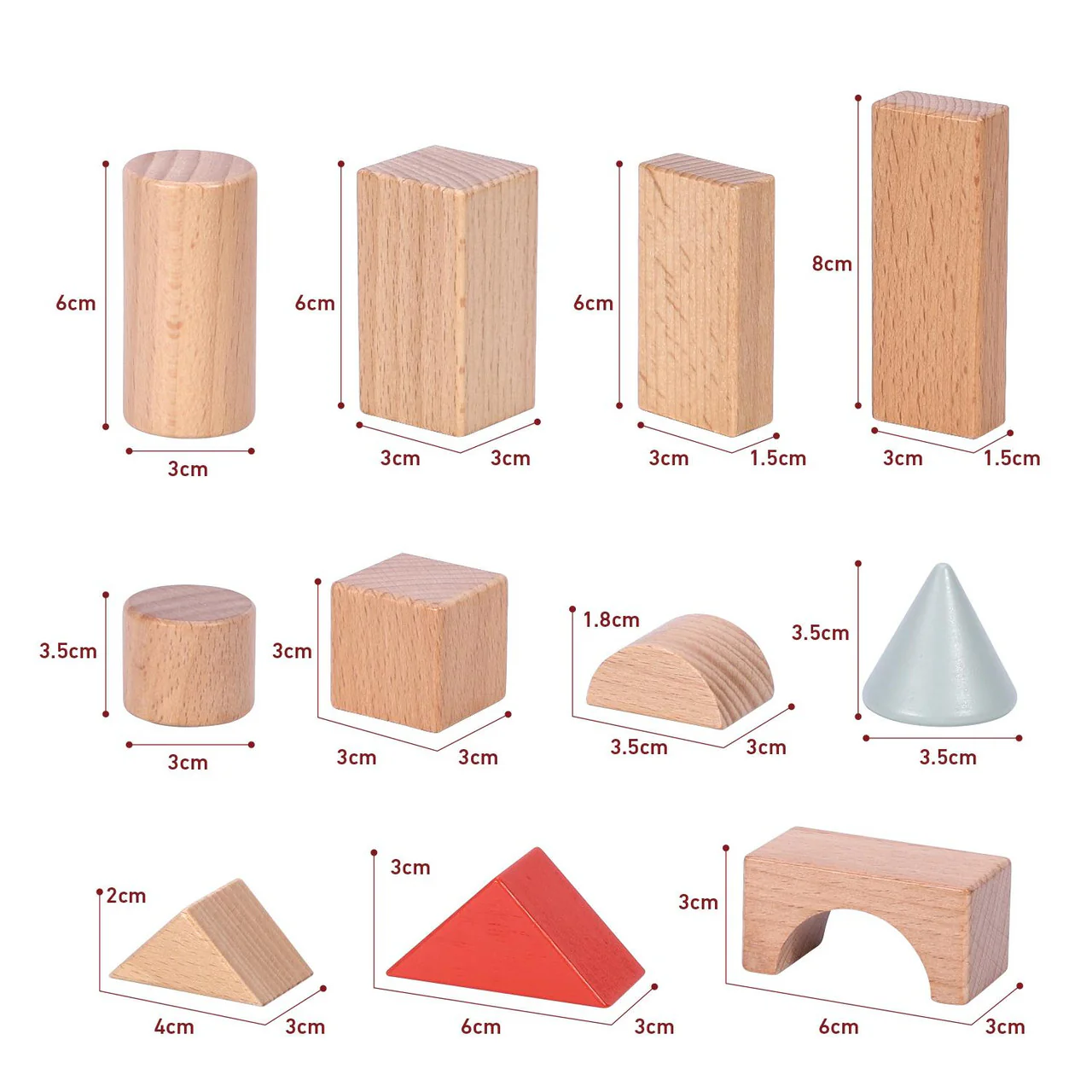 Soka Wooden Blocks 100Pcs - Image 3