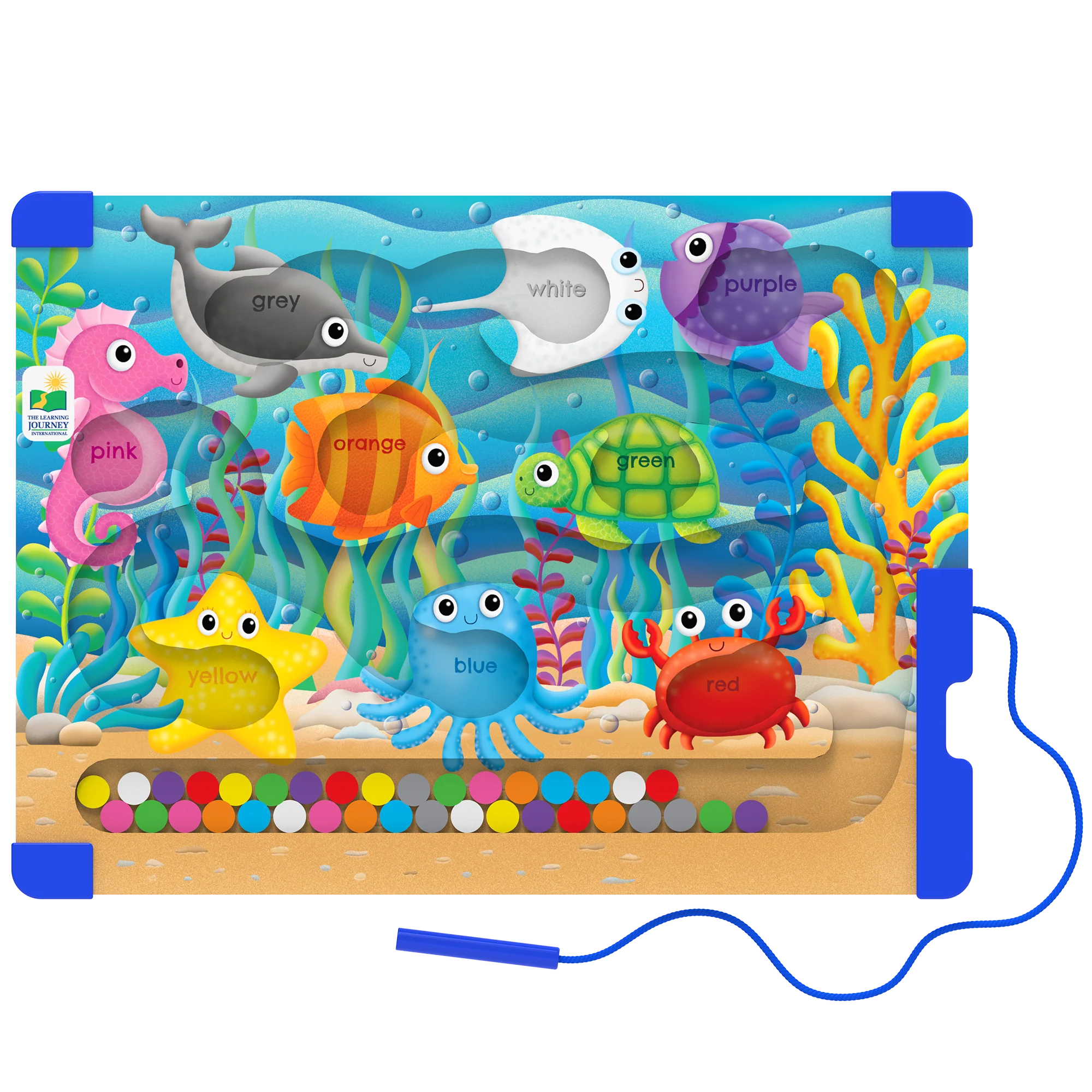 Sort & Learn Magnetic Puzzles - Colours Sea - Image 2