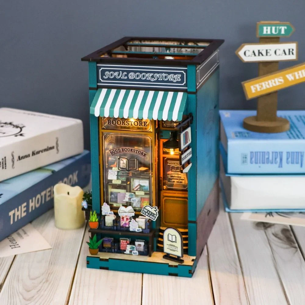 Soul Bookstore (DIY Book Nook Kit) - Image 3