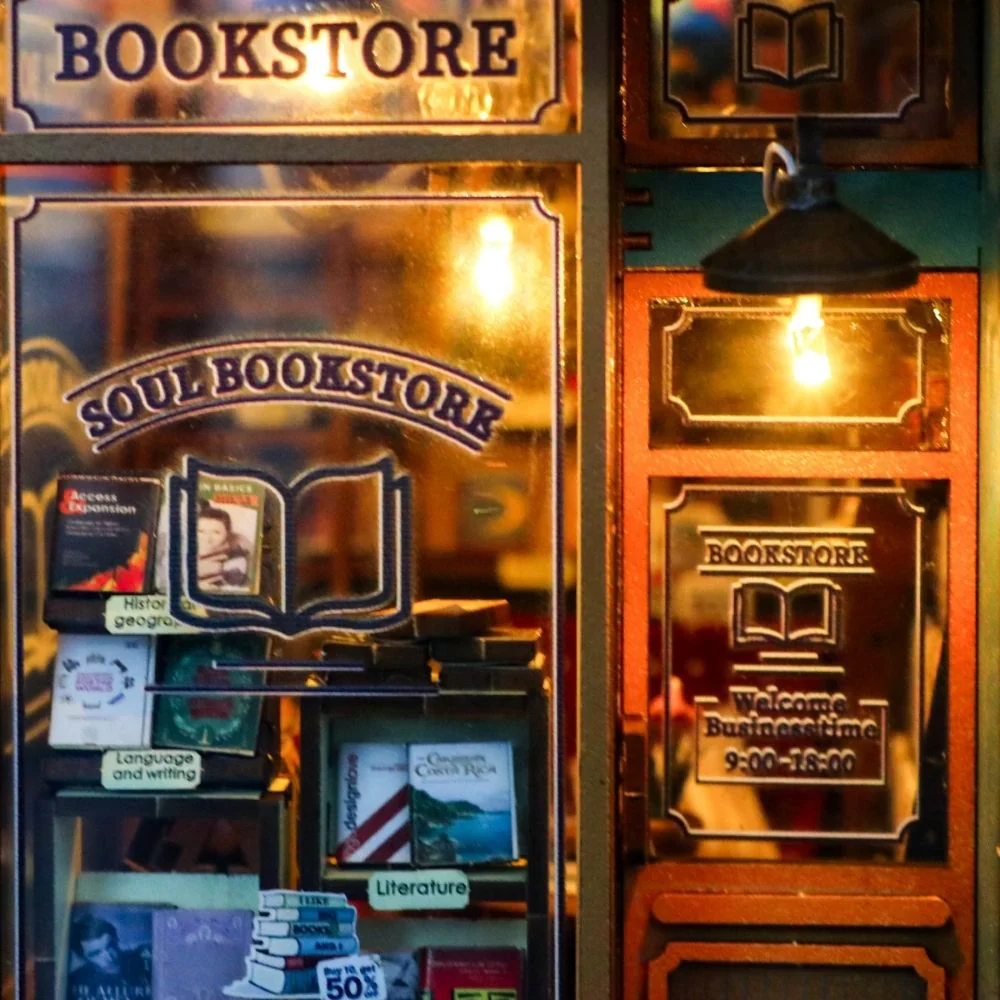 Soul Bookstore (DIY Book Nook Kit) - Image 6