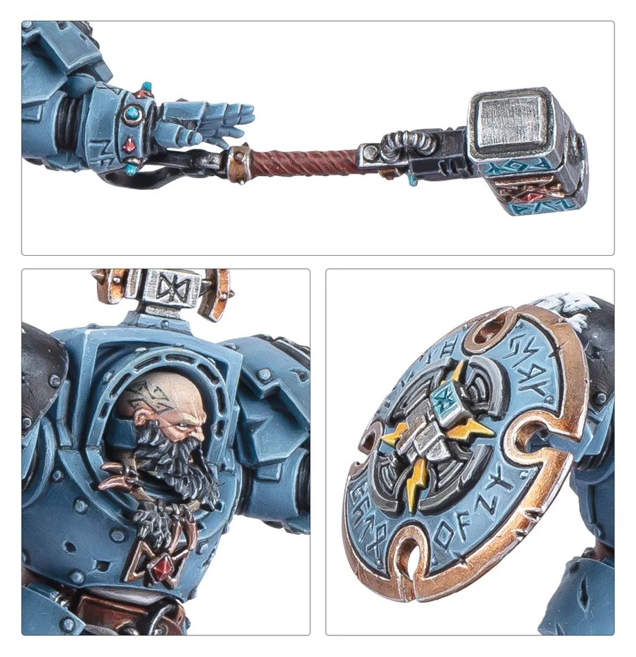 53-38 Space Wolves: Arjac Rockfist - Image 3