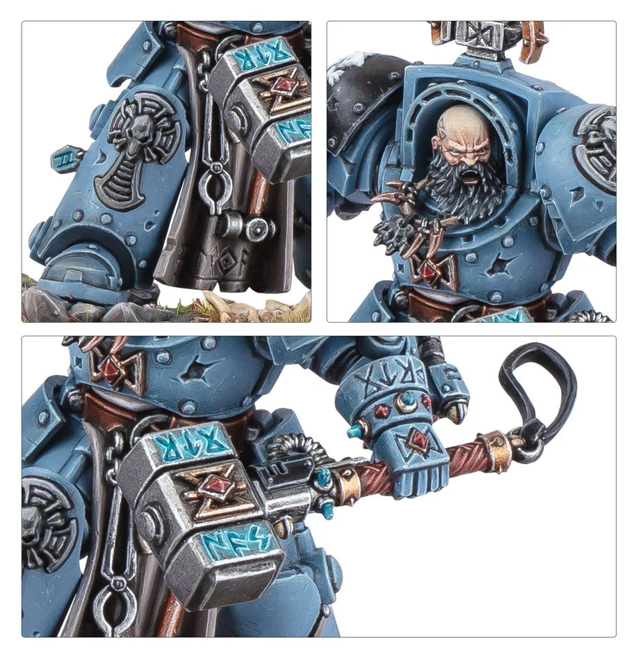 53-38 Space Wolves: Arjac Rockfist - Image 4