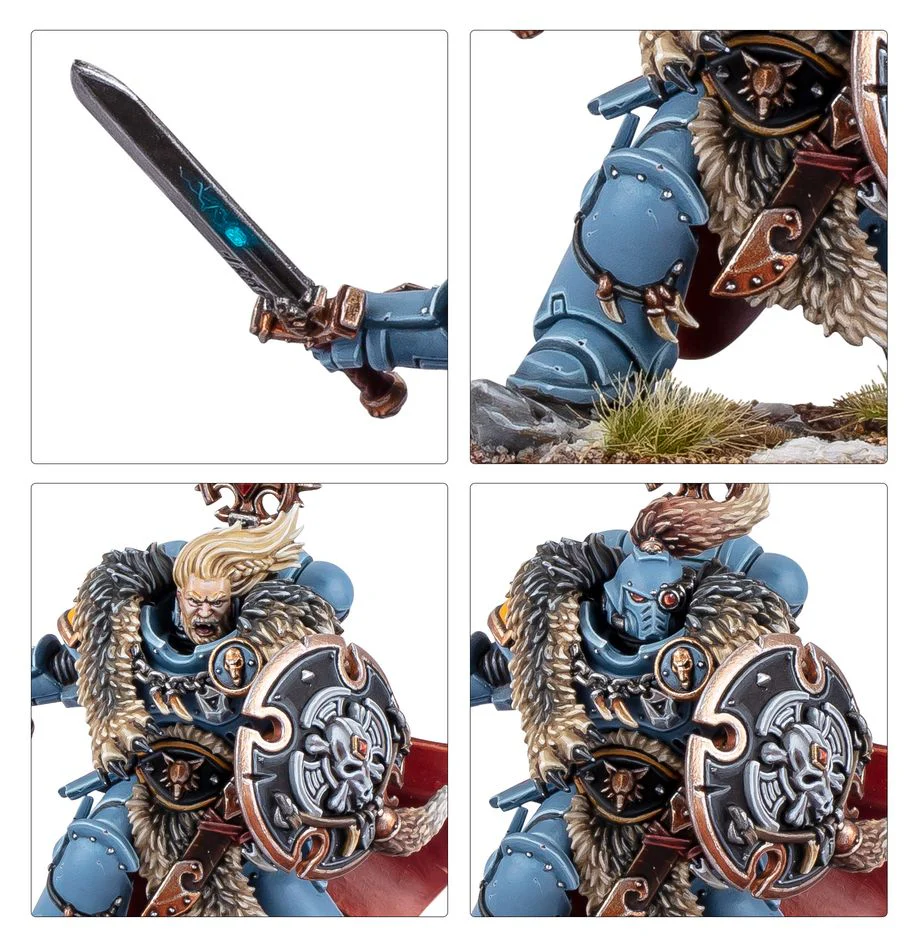 53-31 Space Wolves: Wolf Guard Battle Leader - Image 5