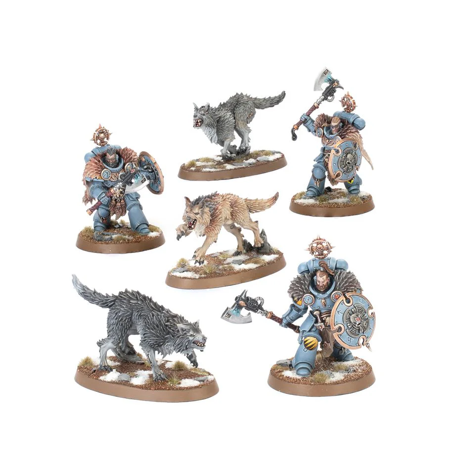 53-29 Space Wolves: Wolf Guard Headtakers - Image 2