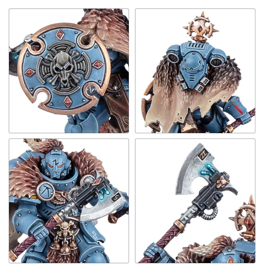 53-29 Space Wolves: Wolf Guard Headtakers - Image 4