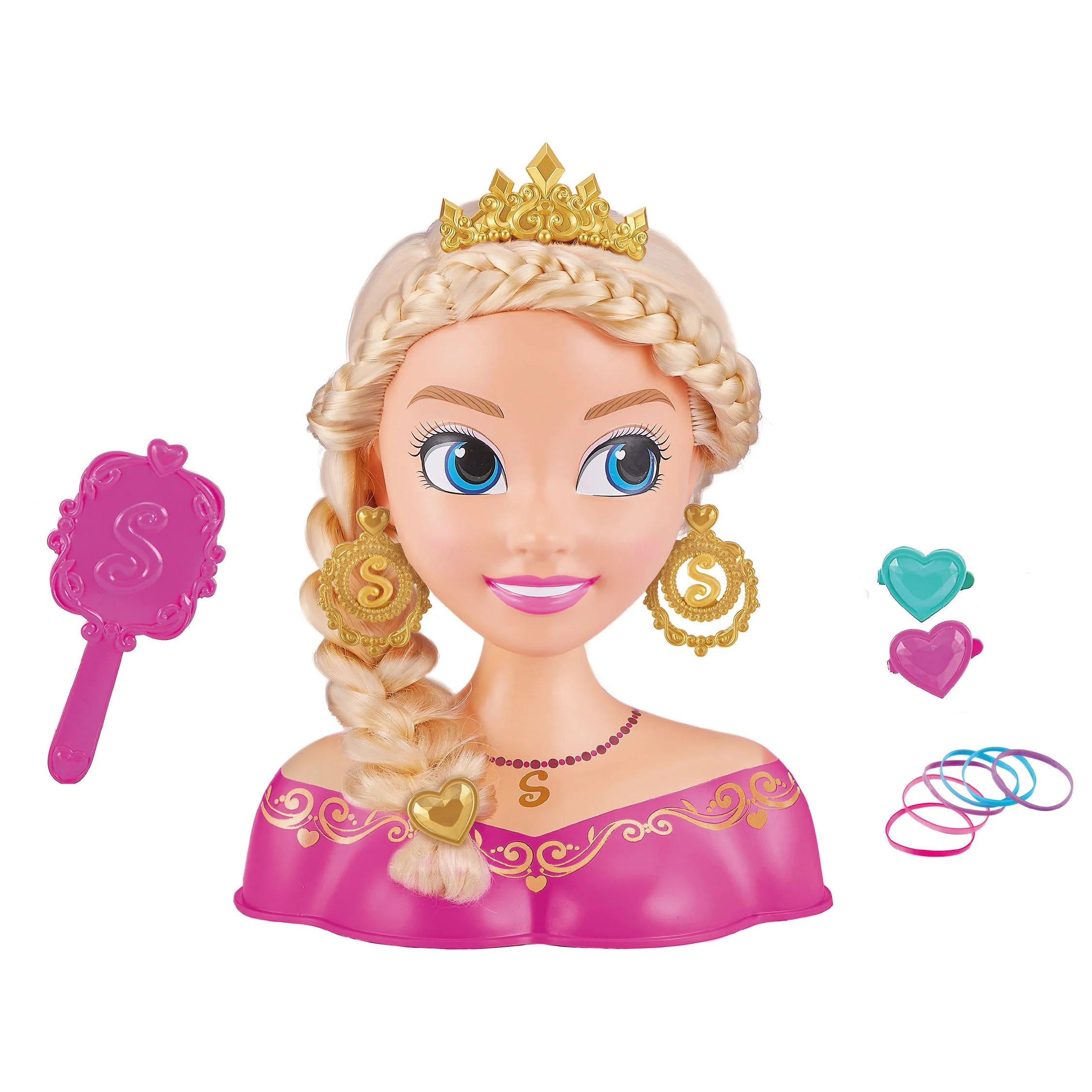 Sparkle Girlz Princess Hair Styling Head - Image 2