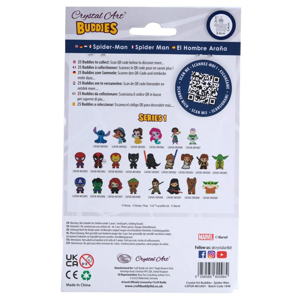 Spiderman, Crystal Art Buddy - Image 2