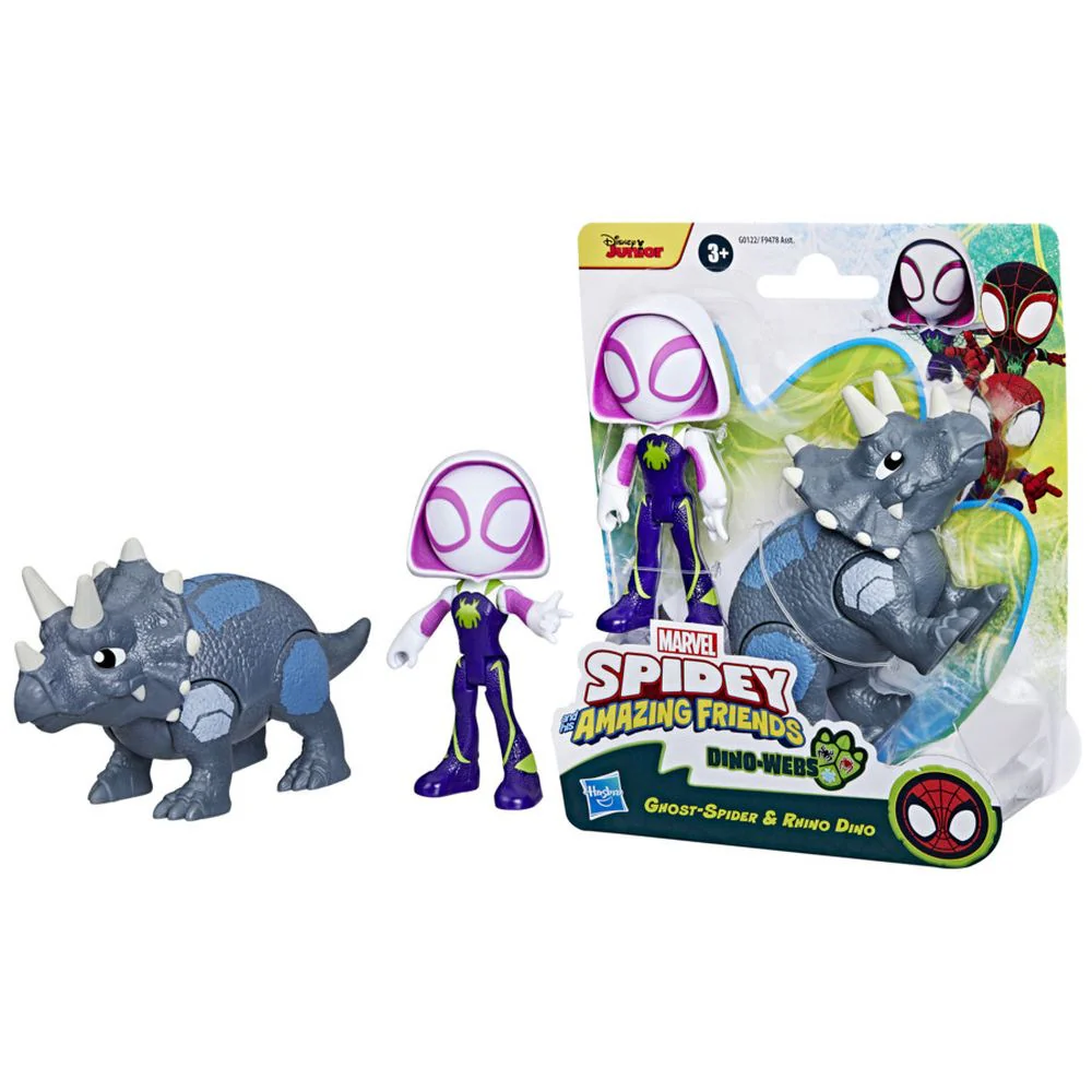 Spiderman & Friends Hero Dino Webs Fig Asst - Image 3