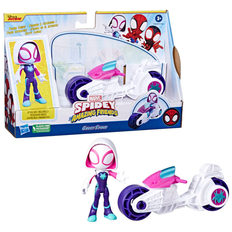 Spiderman & Friends Motorcycle Asst