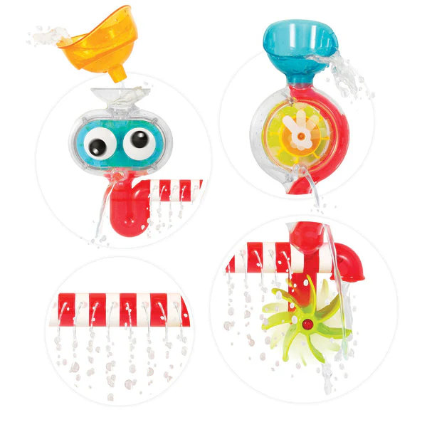 Yookidoo Spin 'N' Sprinkle Water Lab-Transparent Bath Toy - Image 2