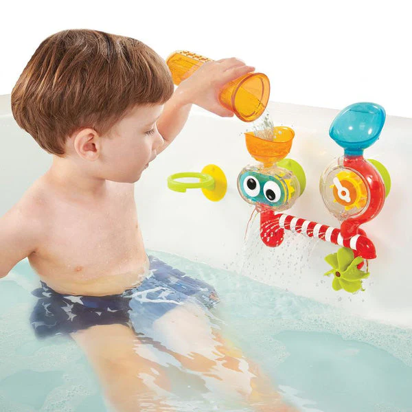 Yookidoo Spin 'N' Sprinkle Water Lab-Transparent Bath Toy - Image 3