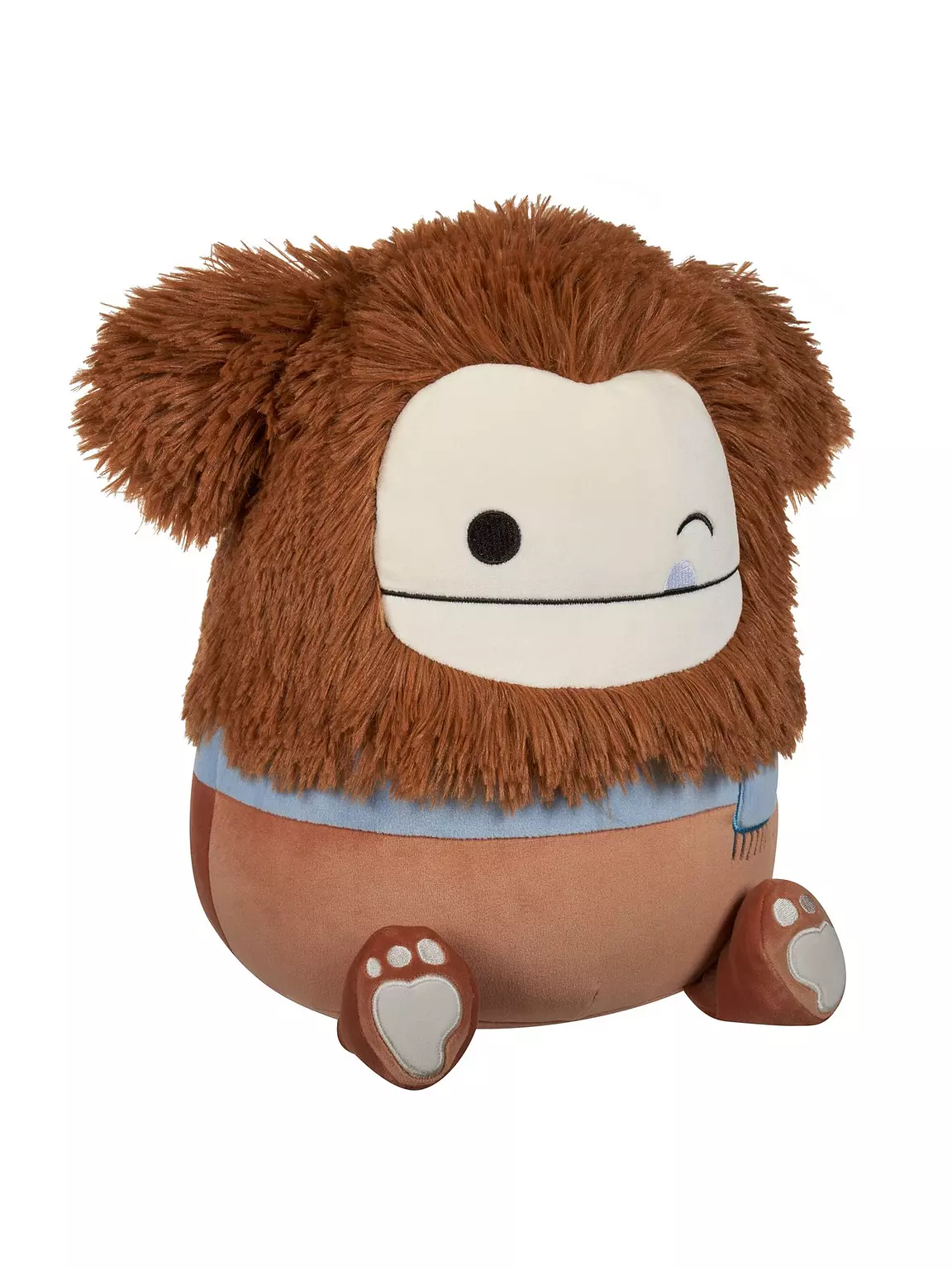 12" Squishmallows Benny Bigfoot with Scarf - Image 2
