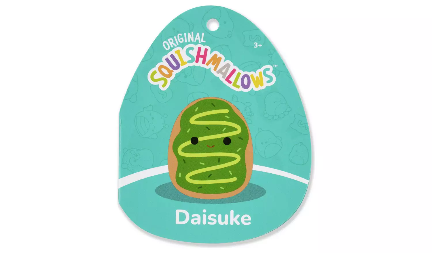 7.5" Squishmallows Daisuke The Matcha Donut - Image 5