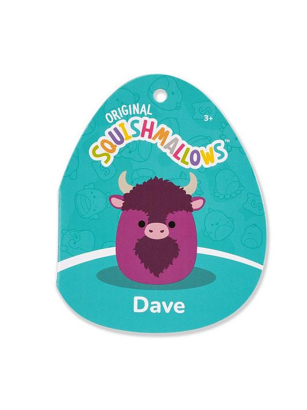 7.5" Squishmallows Dave The Plum Bison - Image 5