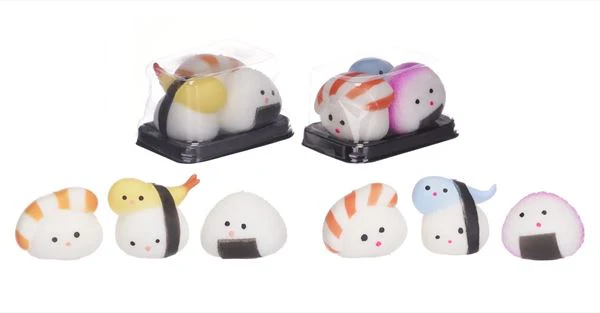 Squishy Sushi 3 Pack Assortment - Image 2
