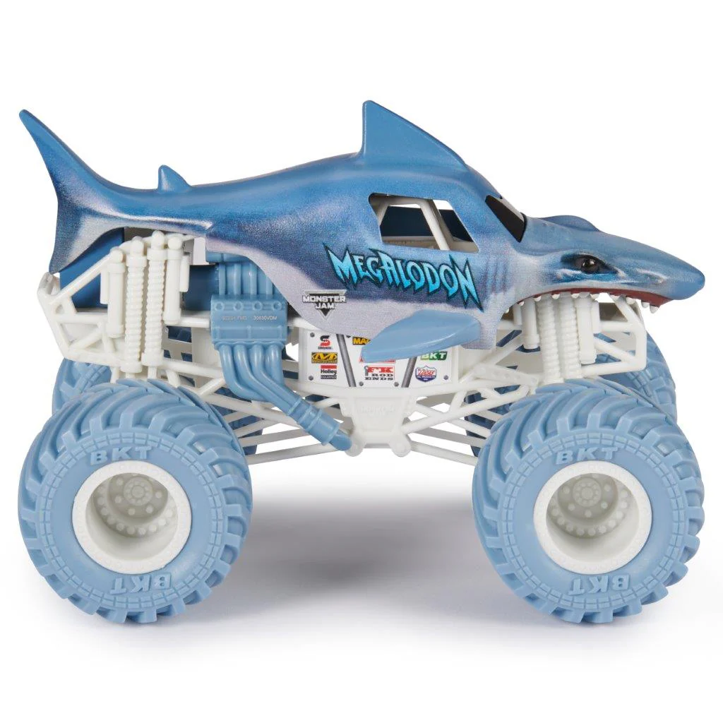 Monster Jam 1:24 Die Cast Megalodon - Image 3