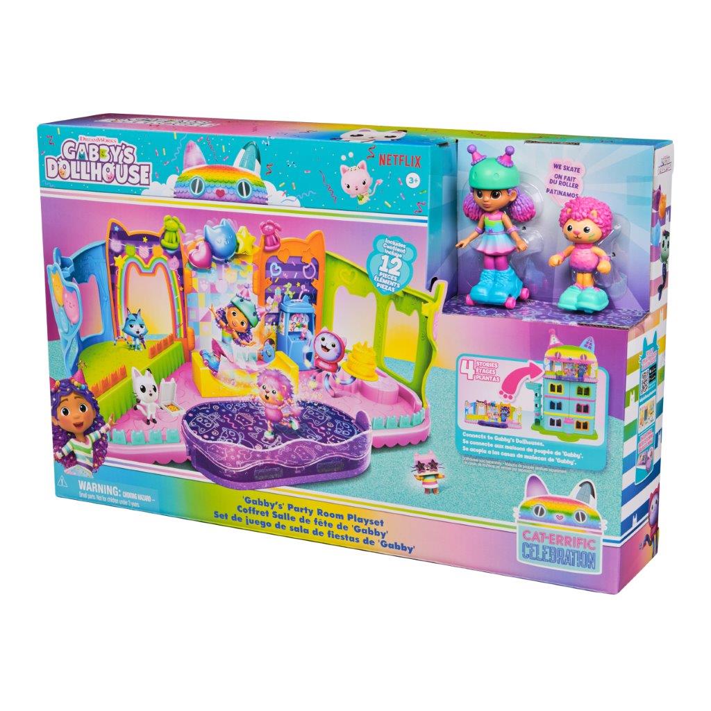 Gabby's Dollhouse Gabby's Party Room Playset - Image 2