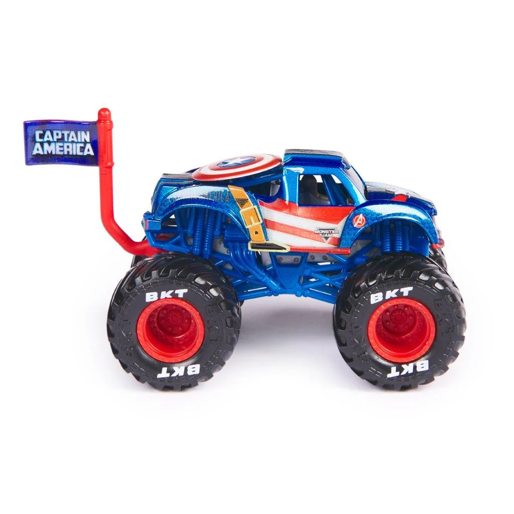 Monster Jam 1.64 Marvel Die Cast Trucks - Image 2