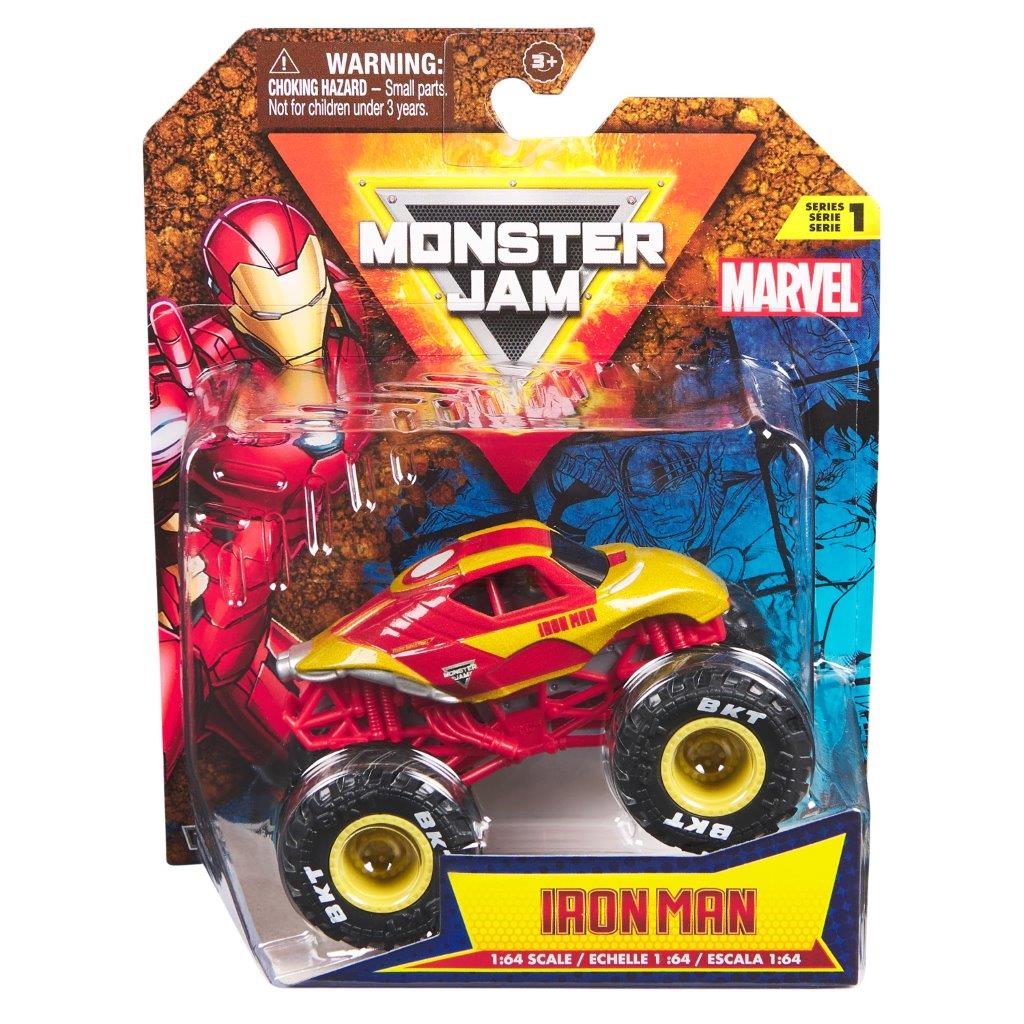 Monster Jam 1.64 Marvel Die Cast Trucks - Image 3