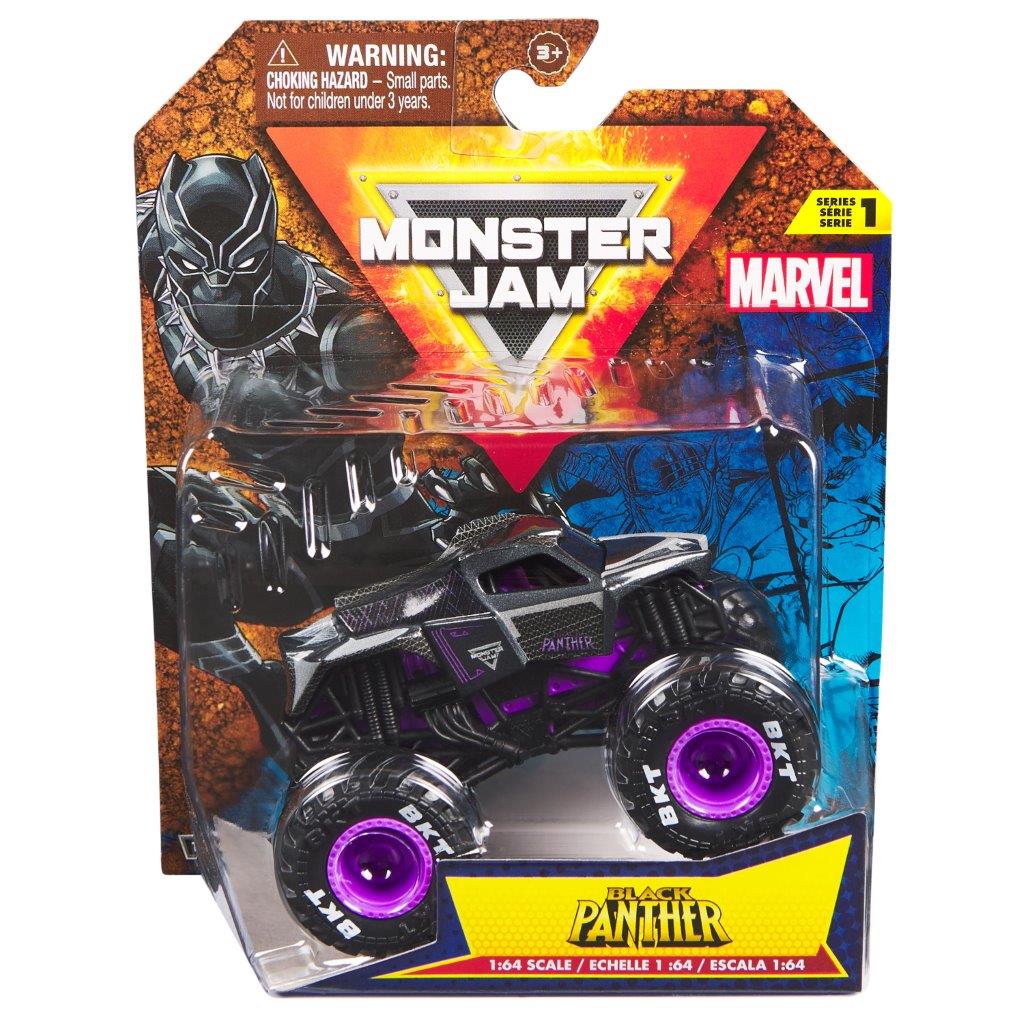 Monster Jam 1.64 Marvel Die Cast Trucks - Image 4