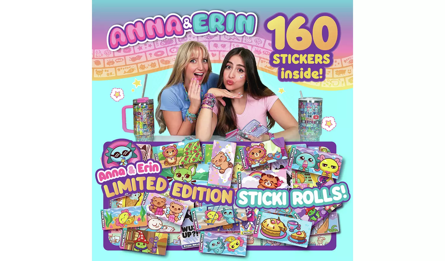Sticki Rolls Anna & Erin BFF Pack - Image 4