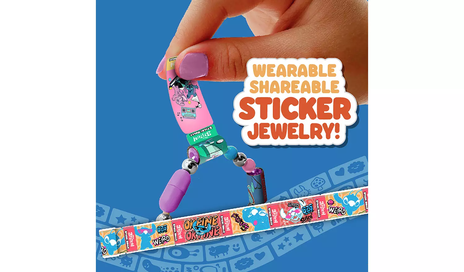 Sticki Rolls Disney Stitch Pendant Pack - Image 3