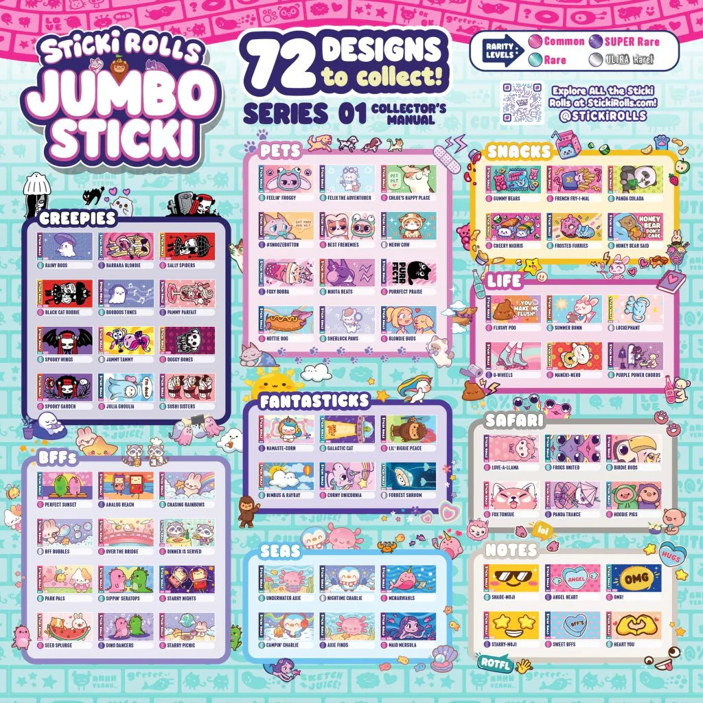 Sticki Rolls Jumbo Sticki Mystery Roll - Image 7