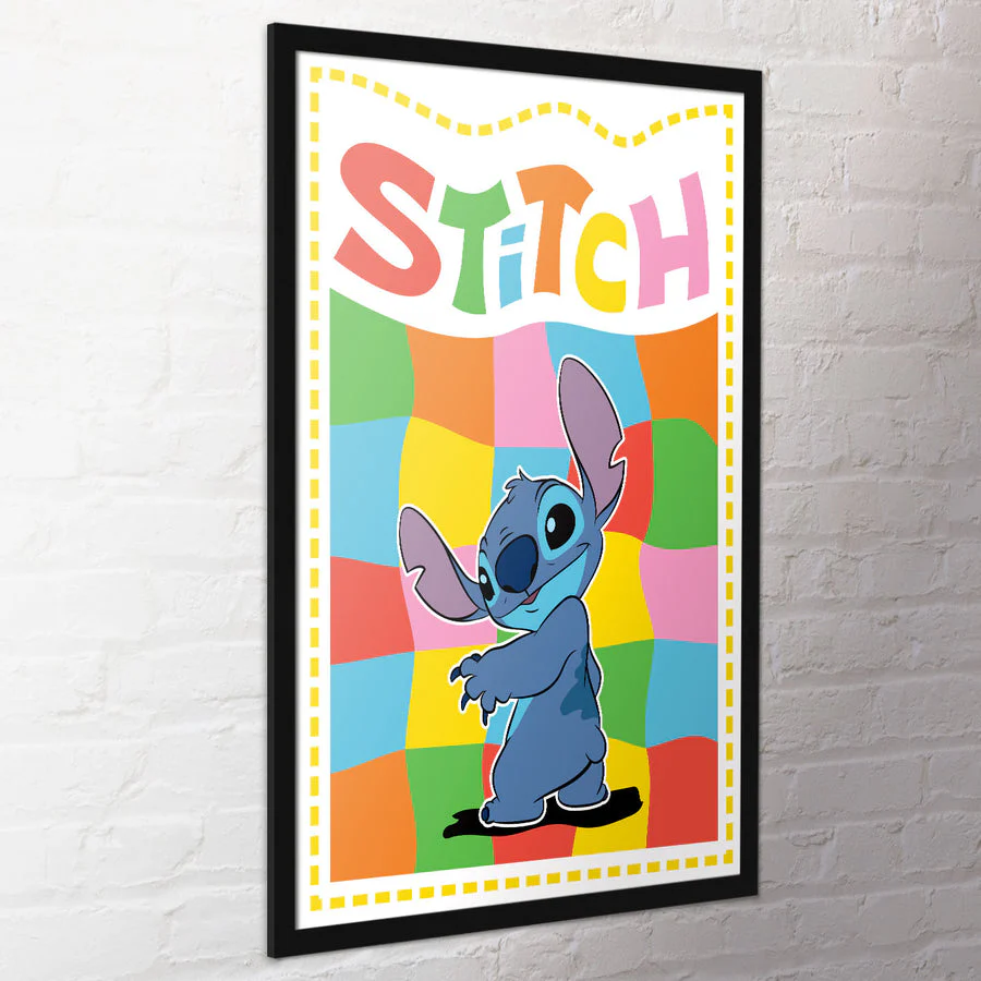 Stitch (Chequered Stitch) Maxi Poster - Image 3